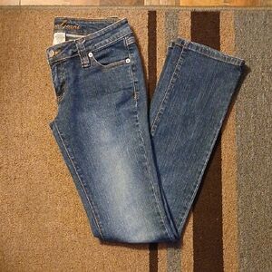 Wet Seal Blue Straight Leg Jeans
